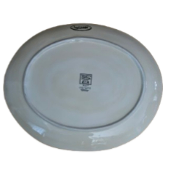 NWOT Vintage Ceramic Stoneware Serving Chop Plate Tabletops Gallery Maya - Picture 3 of 3